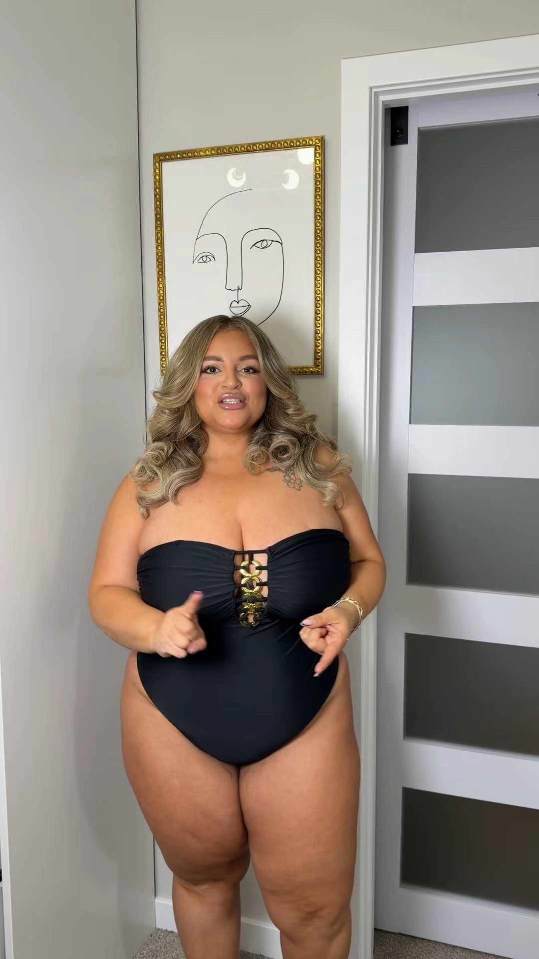Wearing a 16 #miamiswimweek #lascana

#LTKPlusSize #LTKSwim #LTKBeauty