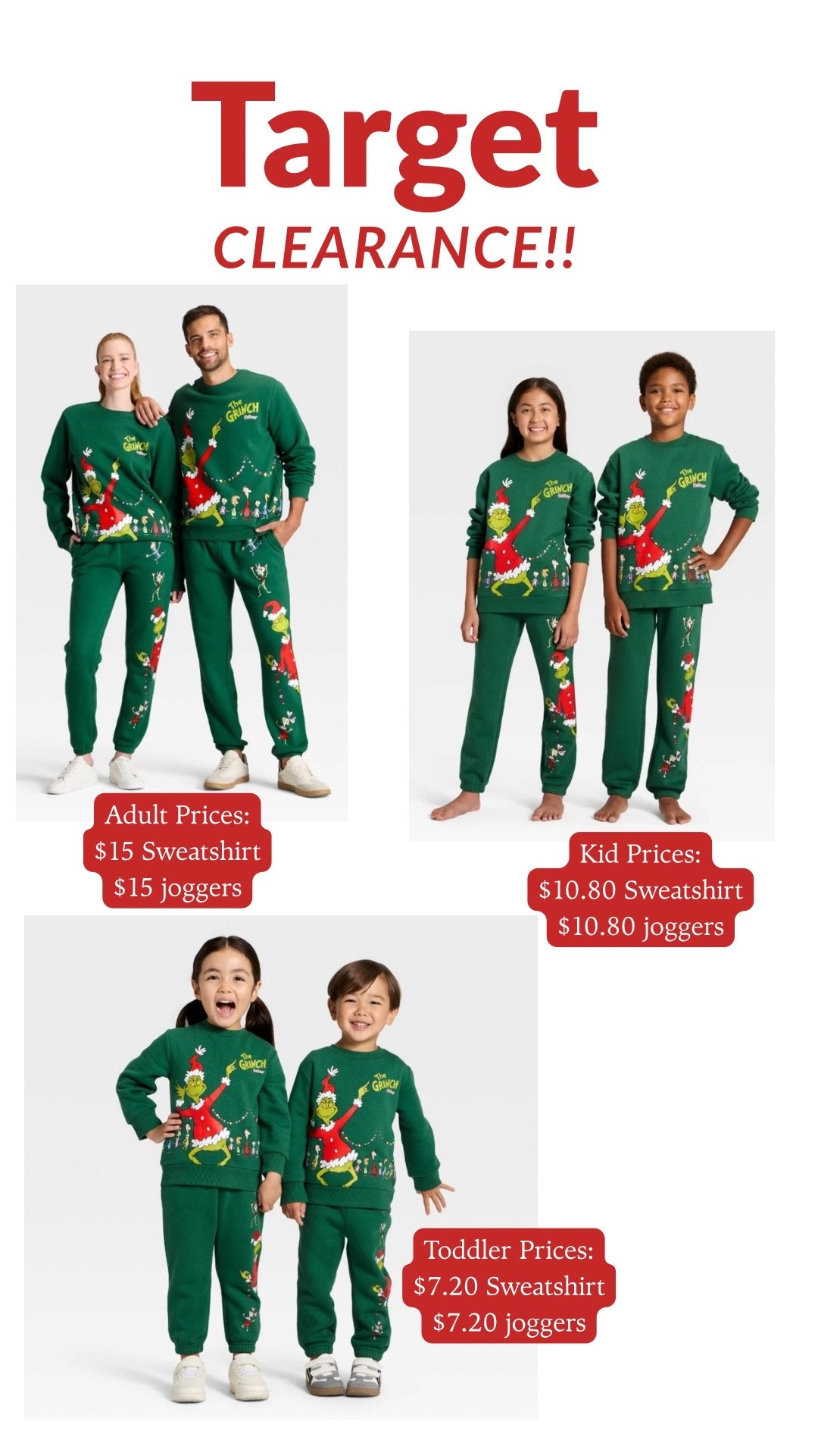 Target Christmas, family sets, the grinch, kid Christmas clothes, family Christmas, target Christmas finds, Christmas clothes

#LTKHoliday #LTKFamily #LTKKids