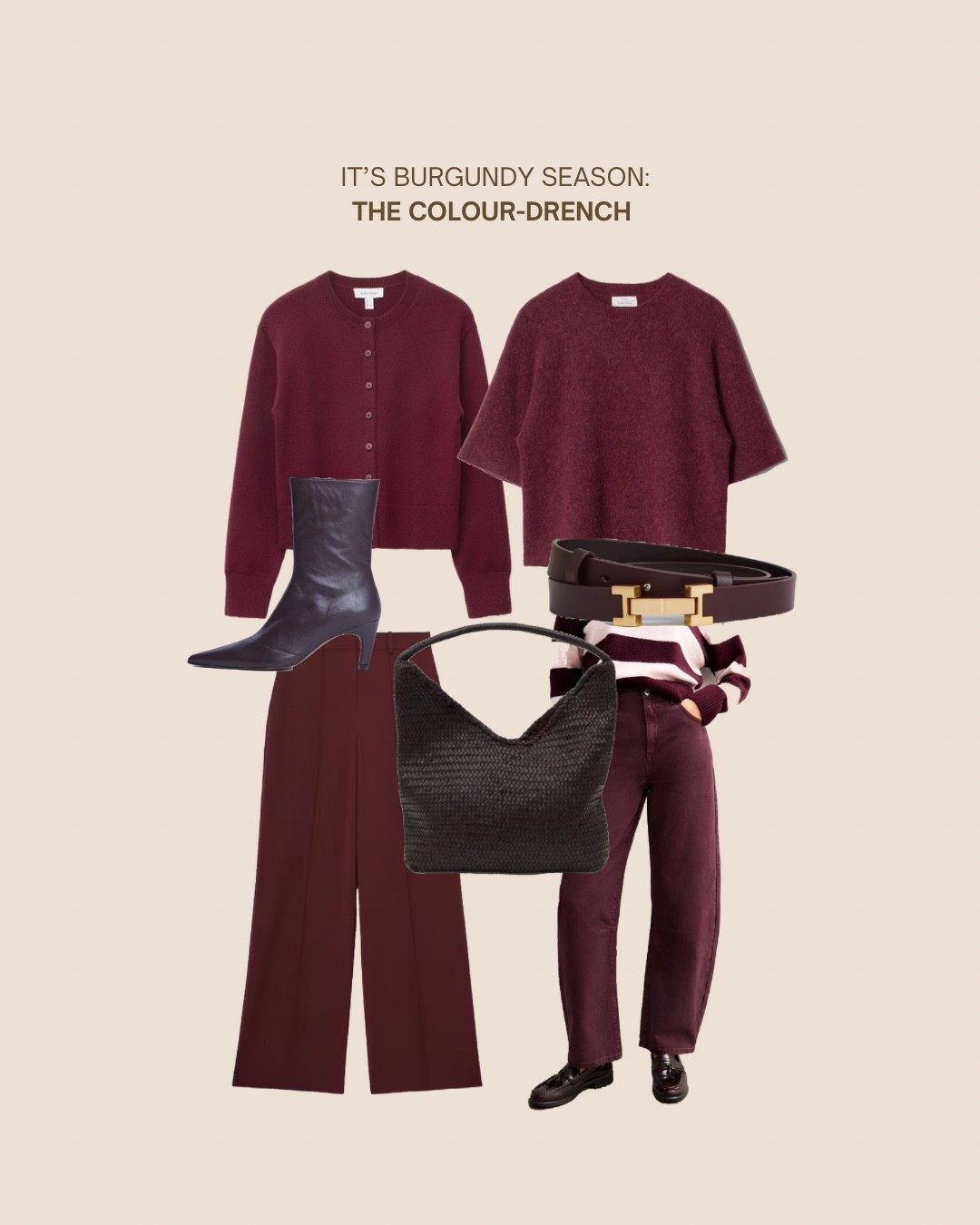 It’s burgundy season: 
The colour-drench 

#LTKuk #LTKeurope #LTKautumn