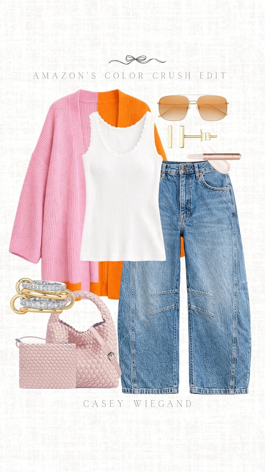 Loving this Amazon color crush edit! Perfect mix of pink and orange for a fun, stylish look. #SpringSummerStyle

#LTKdayinmylife #LTKgrwm #LTKootd