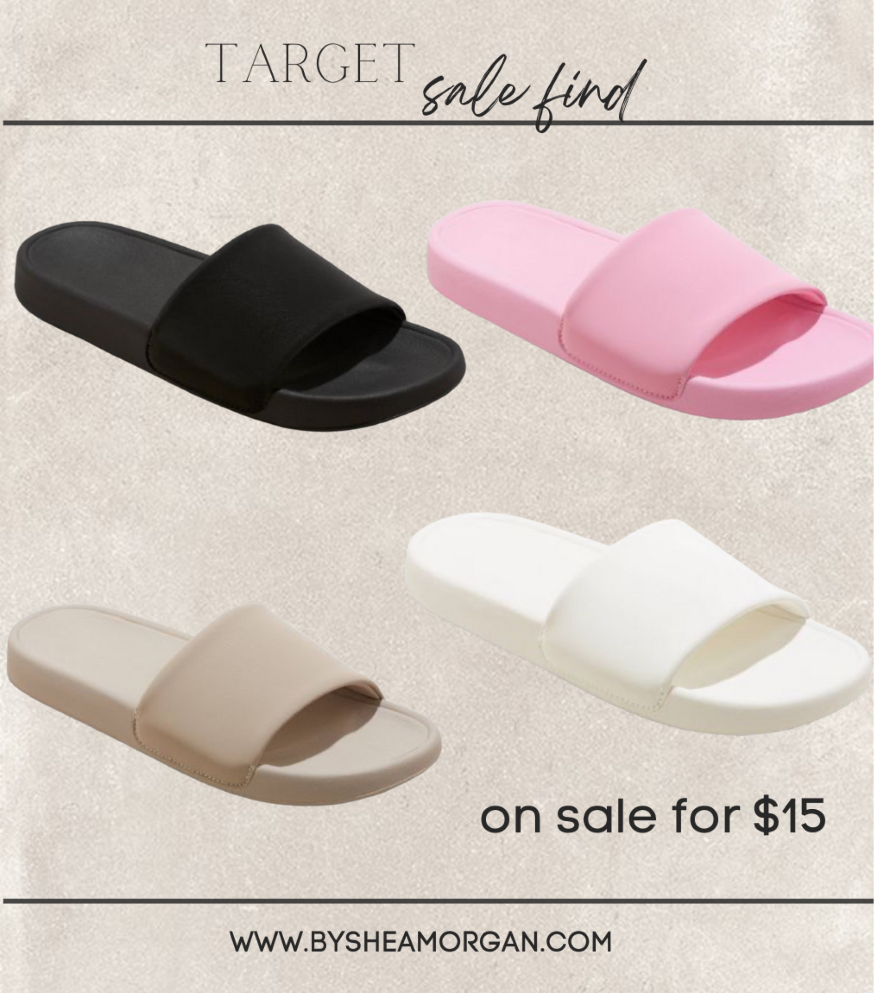 Lululemon look a like sandal on sale for $15! These run true to size!