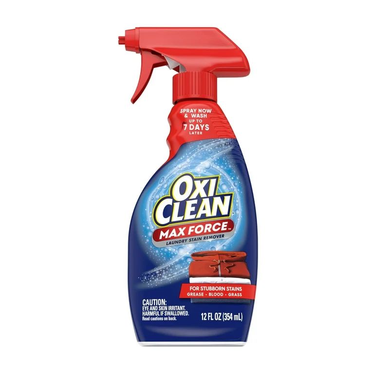 OxiClean Max Force Laundry Stain Remover Spray, 12 fl oz | Walmart (US)