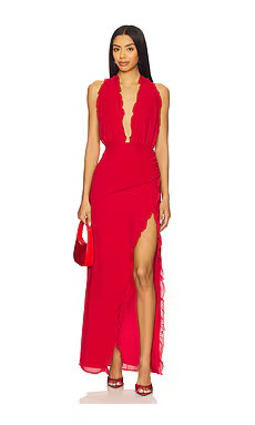 MORE TO COME Estrella Maxi Dress in Red from Revolve.com | Revolve Clothing (Global)