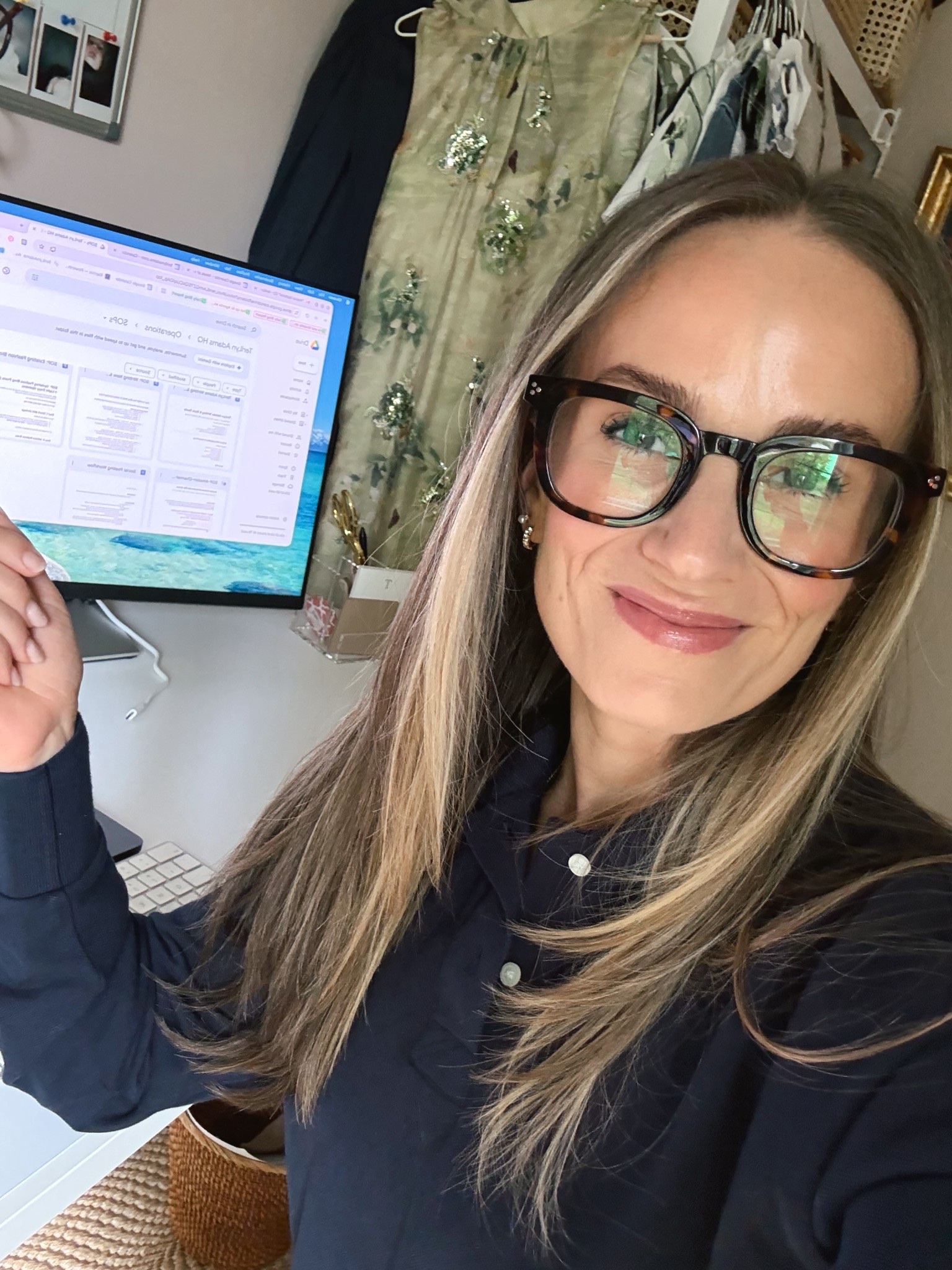 I finally found blue light glasses that are cute AND I can tell a difference in my eyes. They immediately help with eye strain!

#LTKmomlife #LTKWorkwear #LTKdayinmylife