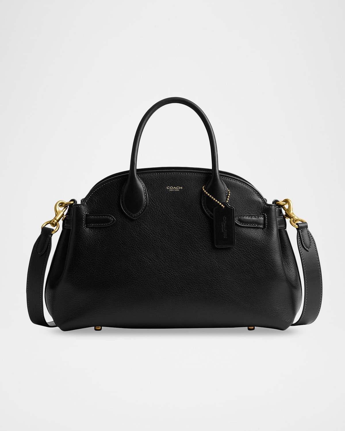 Empire Leather Carryall Crossbody Bag | Neiman Marcus