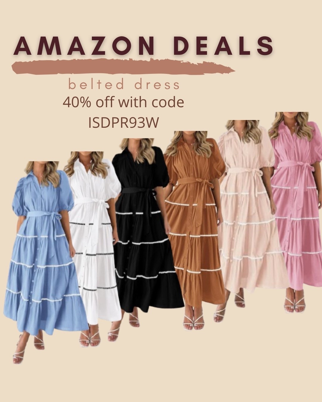 $25 ends 5/18

Amazon fashion
Amazon deals
Maxi dress
Belted dress

#LTKSaleAlert