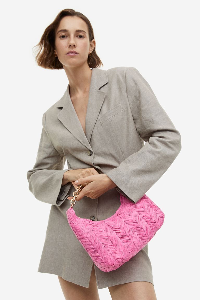 Straw Shoulder Bag | H&M (US + CA)