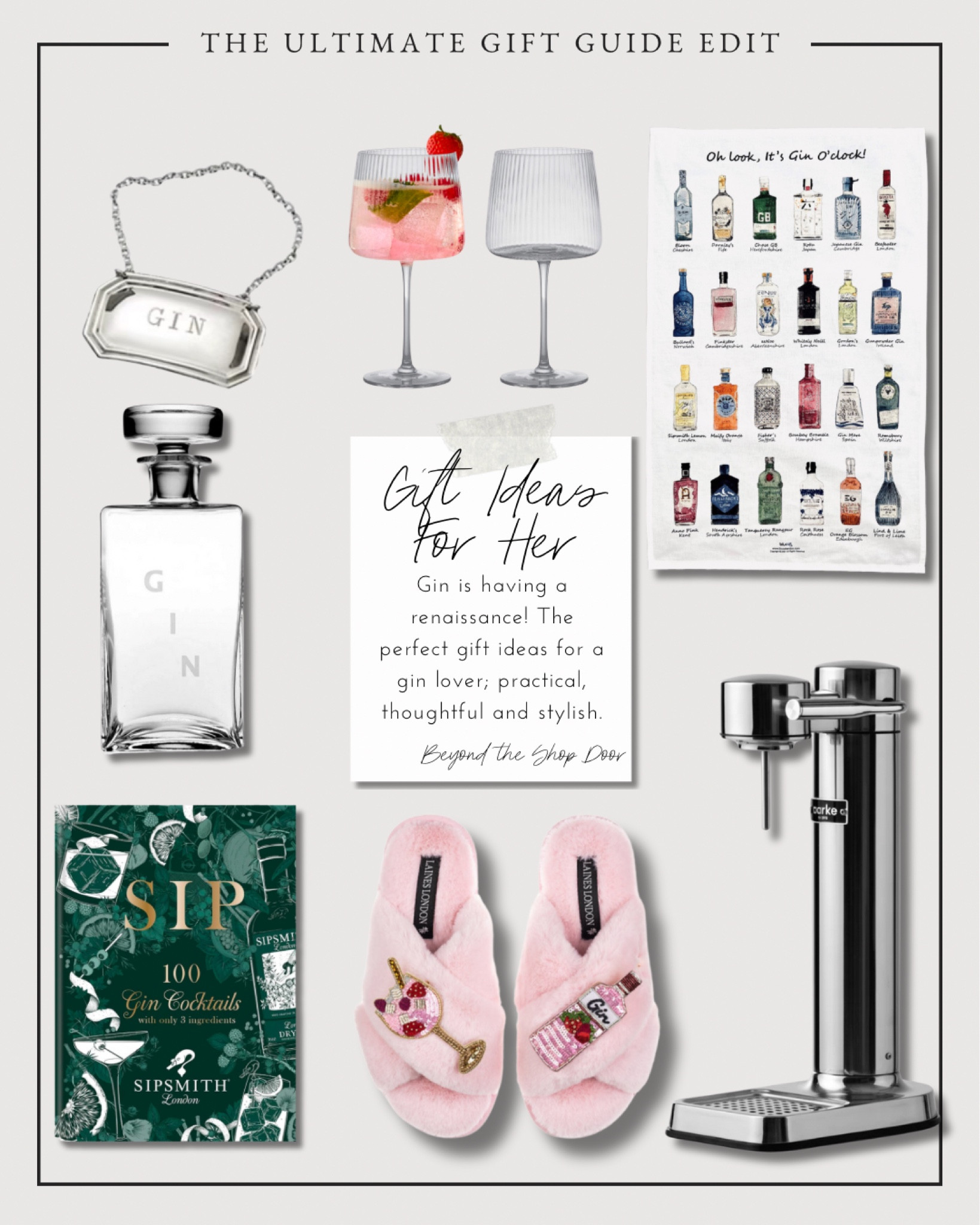 Gift Ideas For Her
Gin is having a renaissance! The perfect gift ideas for a gin lover; practical, thoughtful and stylish.


#LTKHome #LTKOver40 #LTKGiftGuide
