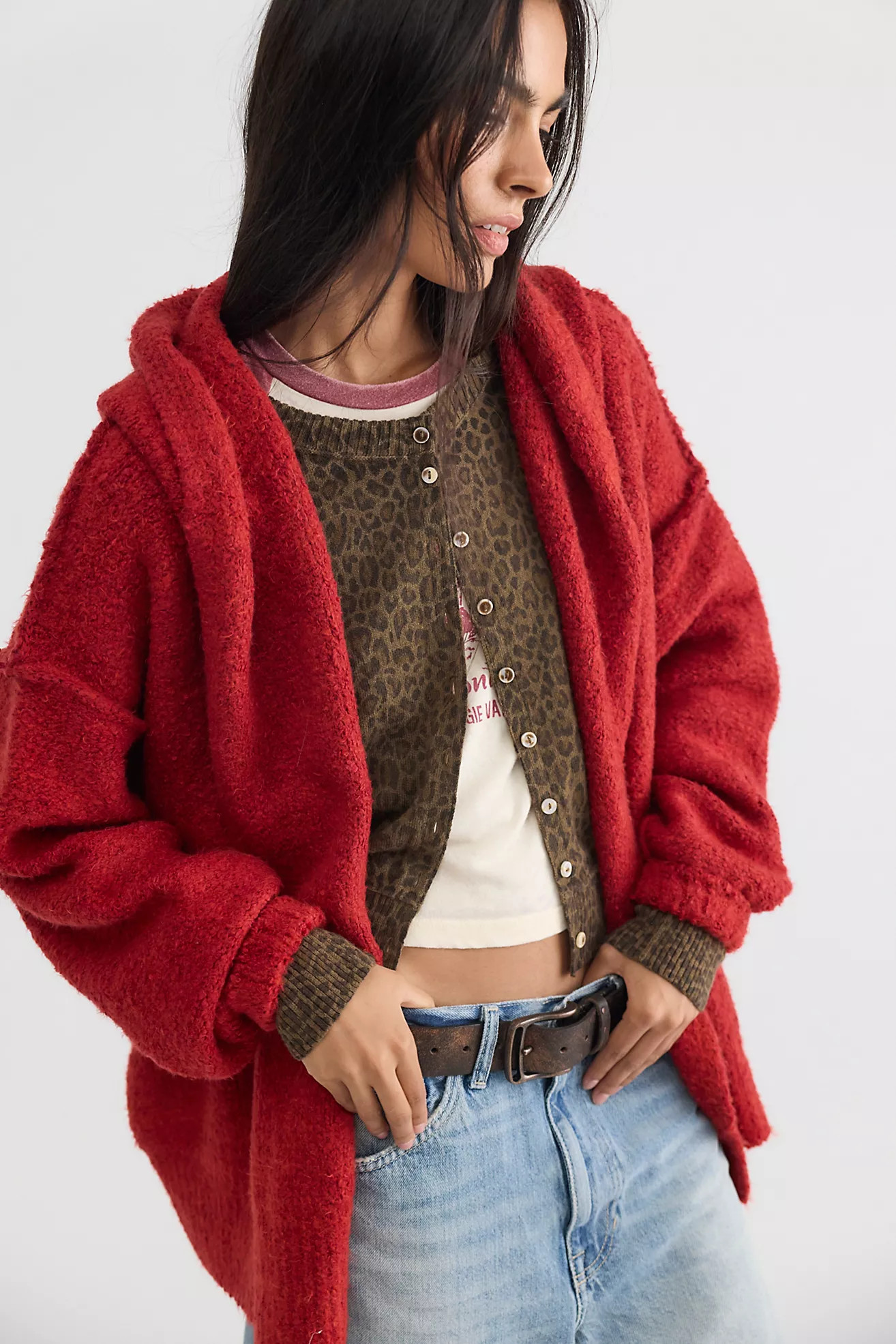 Thistle Hooded Oversized Cardi | Free People (Global - UK&FR Excluded)