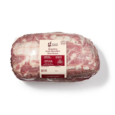 Boneless Pork Shoulder Butt Roast - 2.48-5.00 lbs - price per lb - Good & Gather™ | Target