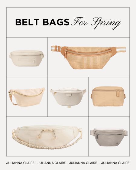 Spring Belt Bags ✨

belt bag // beltbag // bum bag // bumbag // mini bum bag // spring fashion // spring accessories // spring style

#LTKFindsUnder100 #LTKItBag #LTKStyleTip