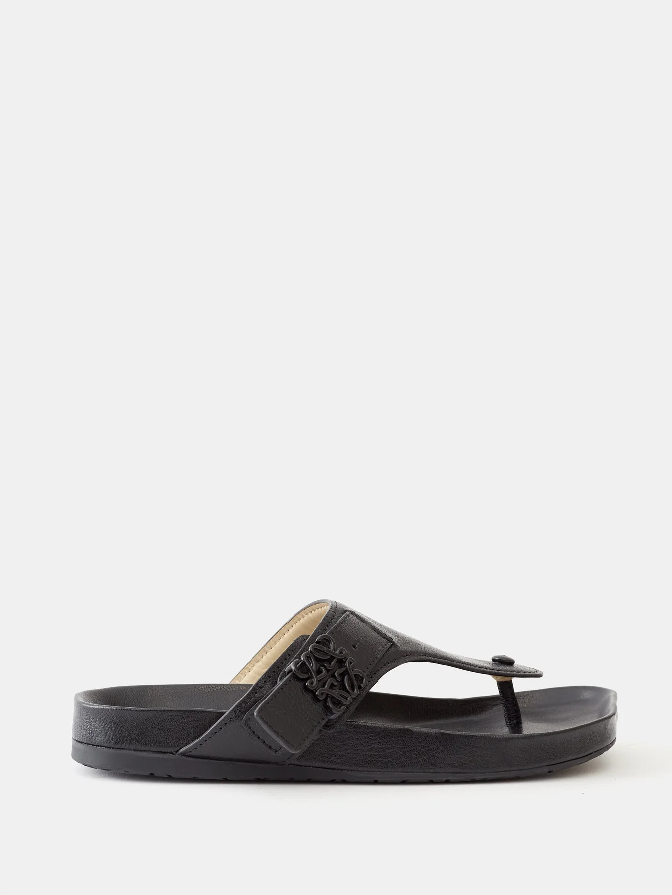 Comfort Anagram-buckle 35 leather sandals | Matches (UK)