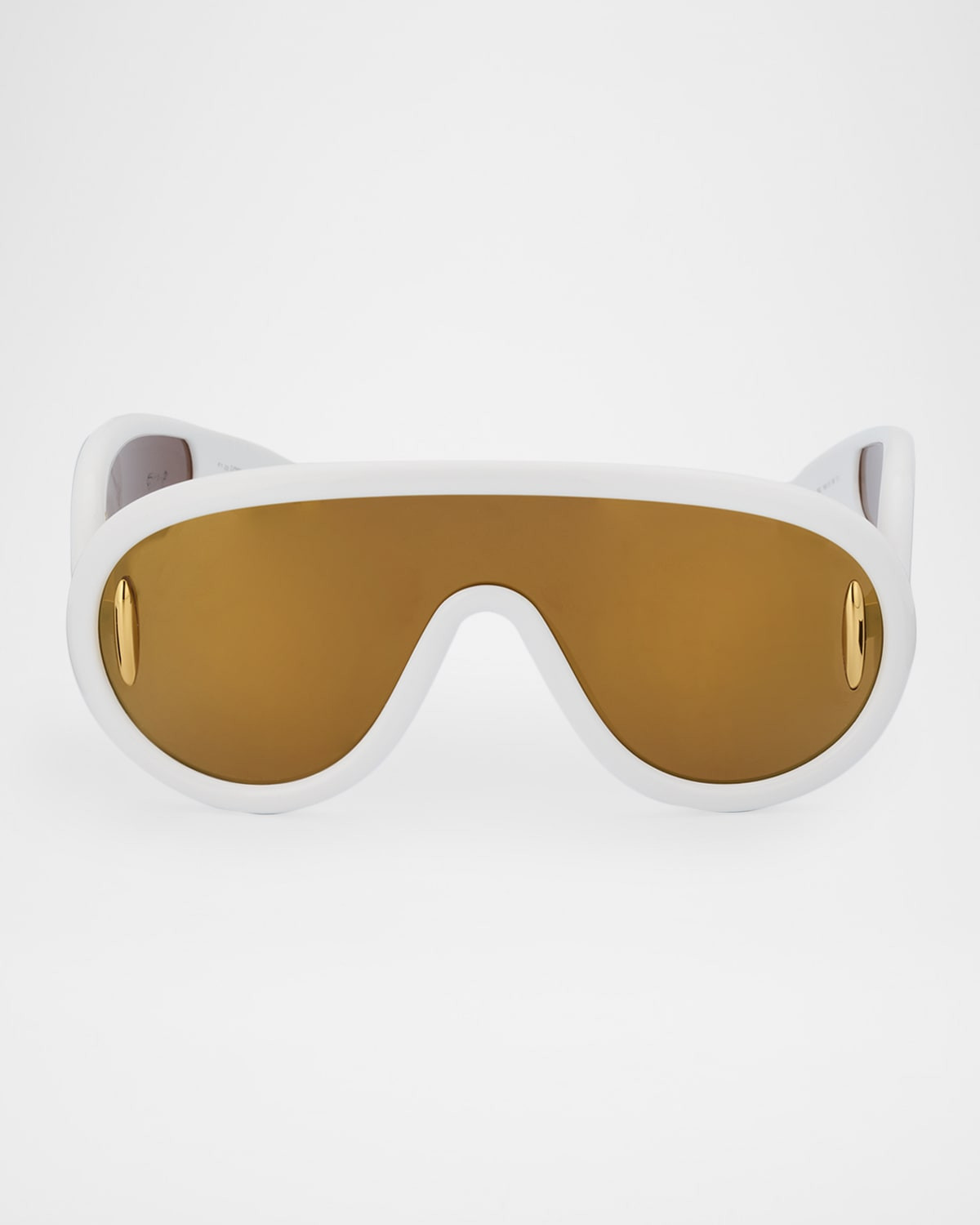 Men & apos;s Wave Acetate Anagram-Temple Mask Sunglasses | Neiman Marcus