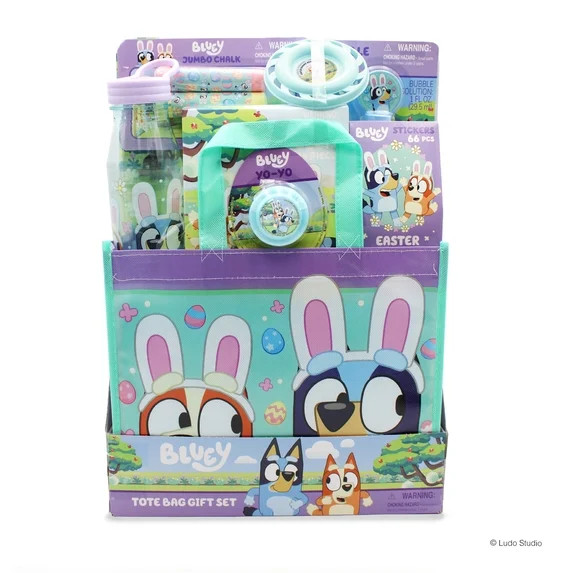 Bluey Tote Bag Prefilled Gift Set | Walmart (US)