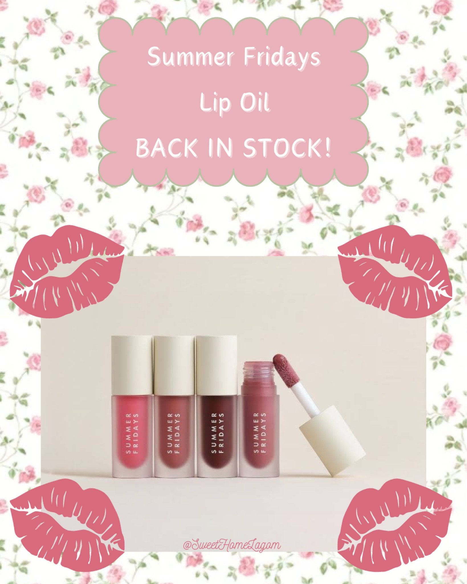 Summer Fridays Lip Oil is back in stock! 

#LTKfindsunder50 #LTKbeauty #LTKstyletip