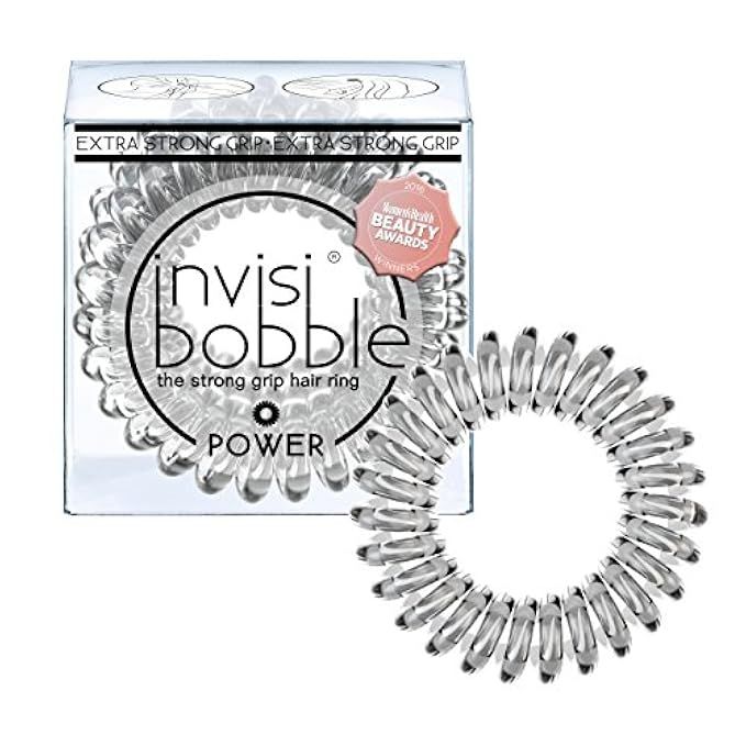 invisibobble Power Traceless Hair Ring, Crystal Clear | Amazon (US)