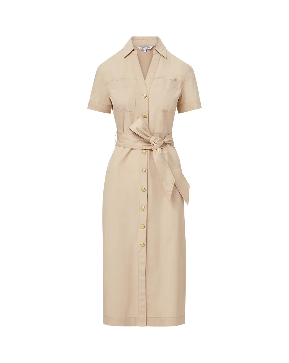 Tabby Midi Dress in Black | Veronica Beard | Veronica Beard