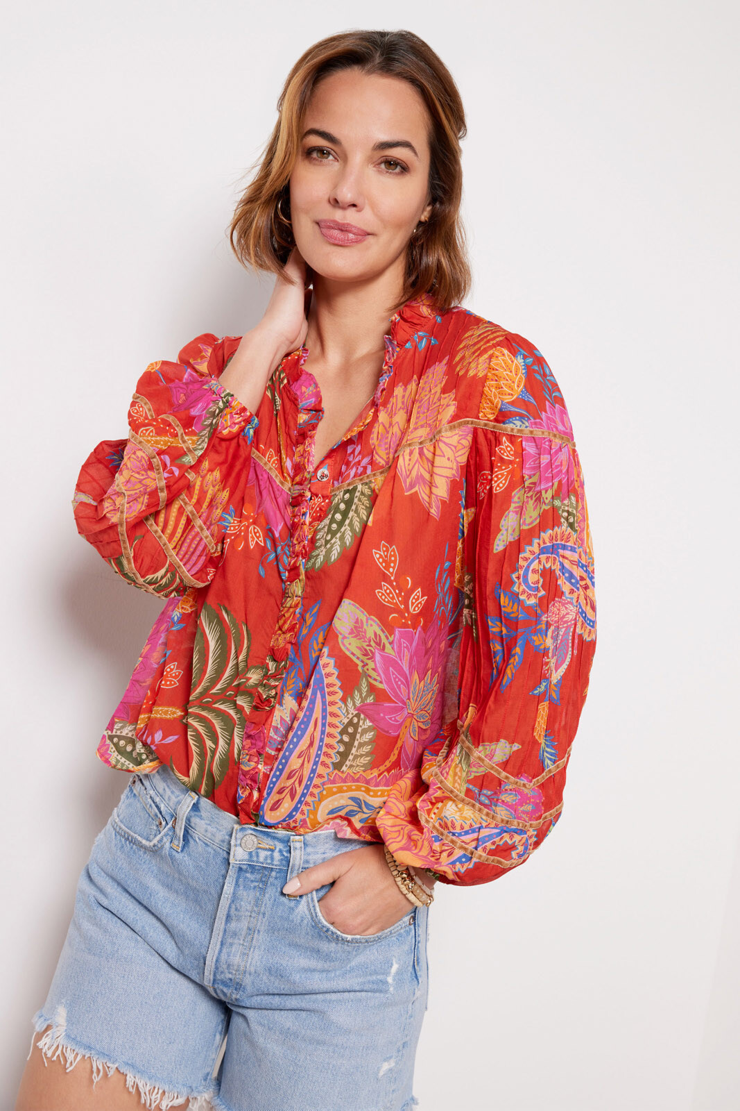 Mystic Bush Blouse | Evereve