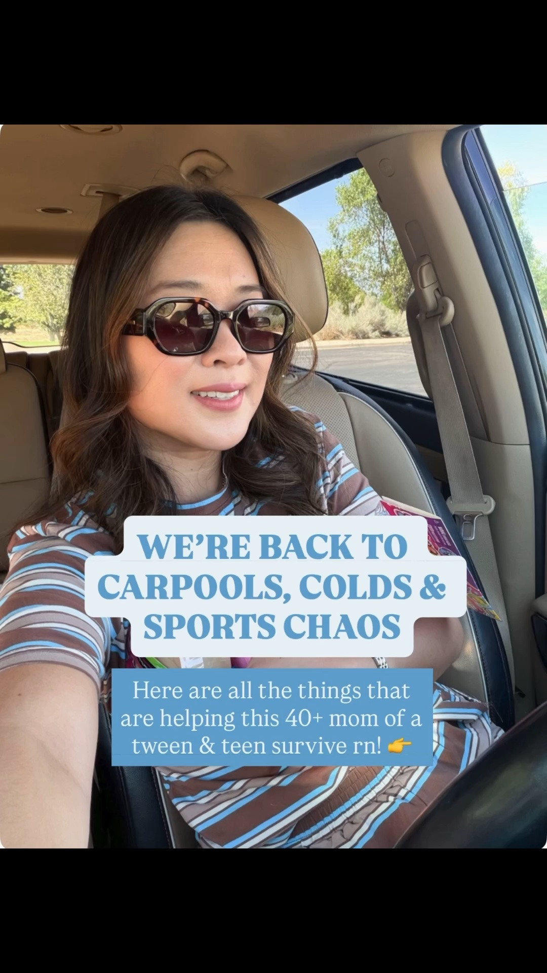 We are back to carpools, colds and sports chaos! Here are all the things that are must haves as a 40+ mom of tweens and teens to survive the next few months!!

#LTKdayinmylife #LTKmomlife #LTKselfcare