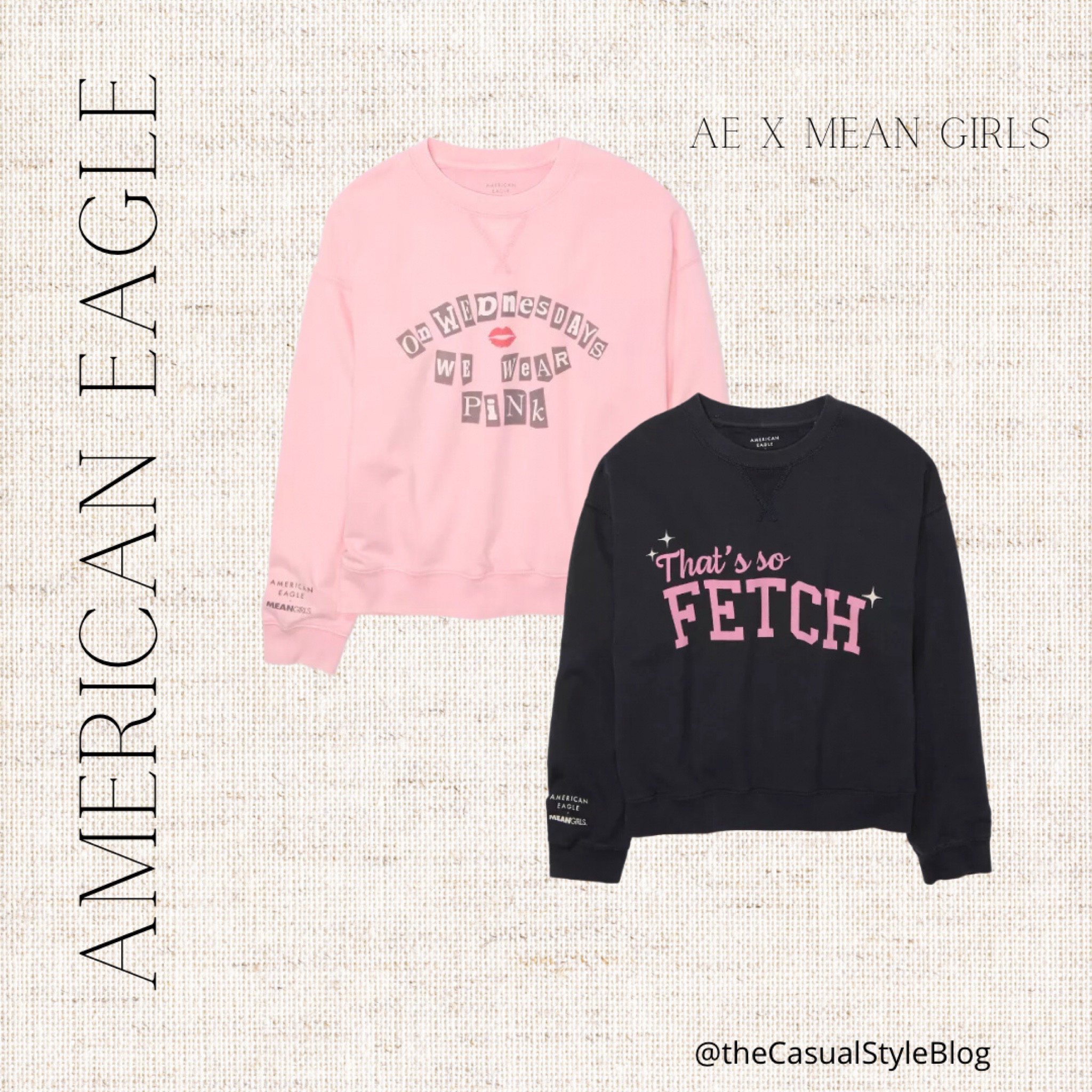 AE x Mean Girls Crew Neck Sweatshirt