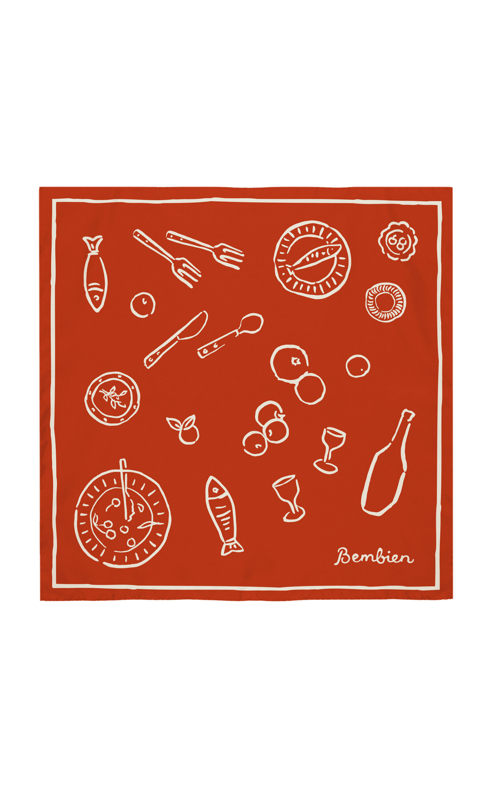 Tableau Silk Scarf | Moda Operandi (Global)