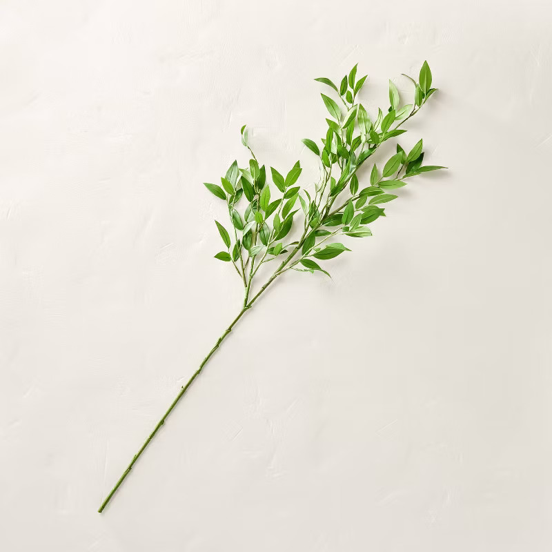 45" Faux Bamboo Leaf Stem - Hearth & Hand™ with Magnolia | Target