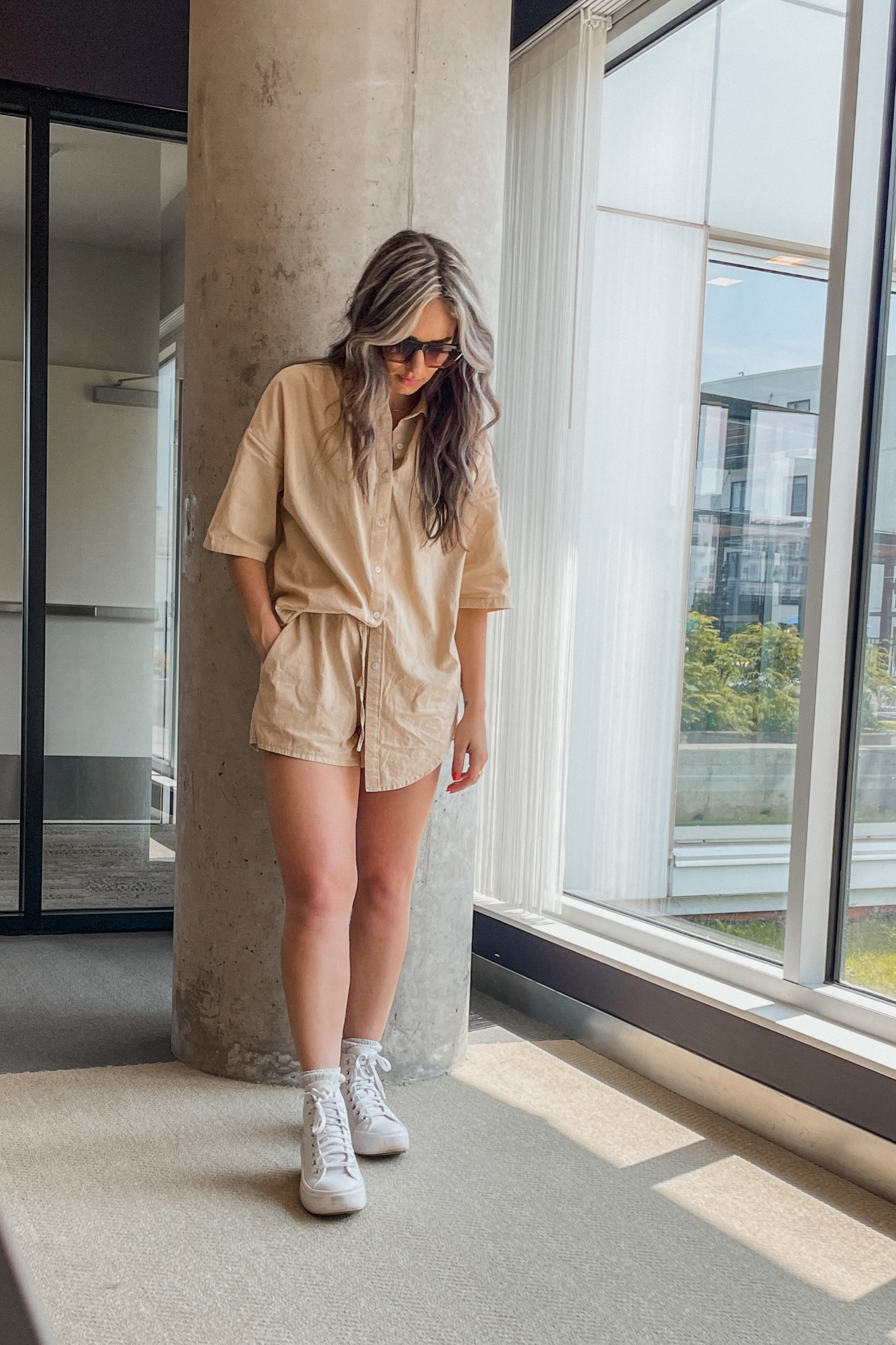 My absolute favorite thing I have ordered from Amazon is this two piece set! I am wearing the color Z-Khaki and I am wearing my true size small. It does fit oversized.

#LTKFind #LTKunder50 #LTKstyletip