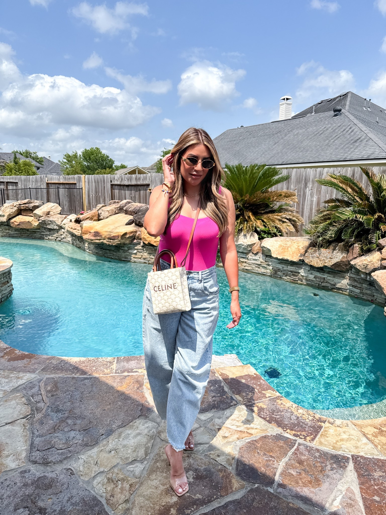 Bodysuit: medium 
Jeans: size 3

#LTKStyleTip #LTKSeasonal