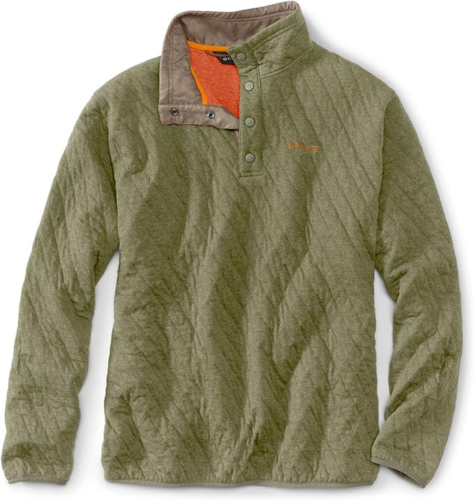 Orvis Outdoor Quilted Snap Sweatshirt | Amazon (US)