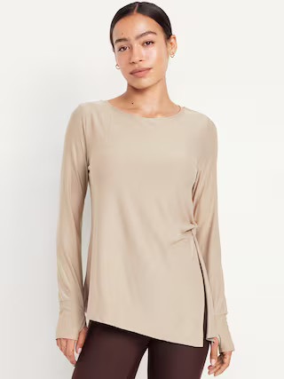 CloudMotion Side-Tie Tunic | Old Navy (US)