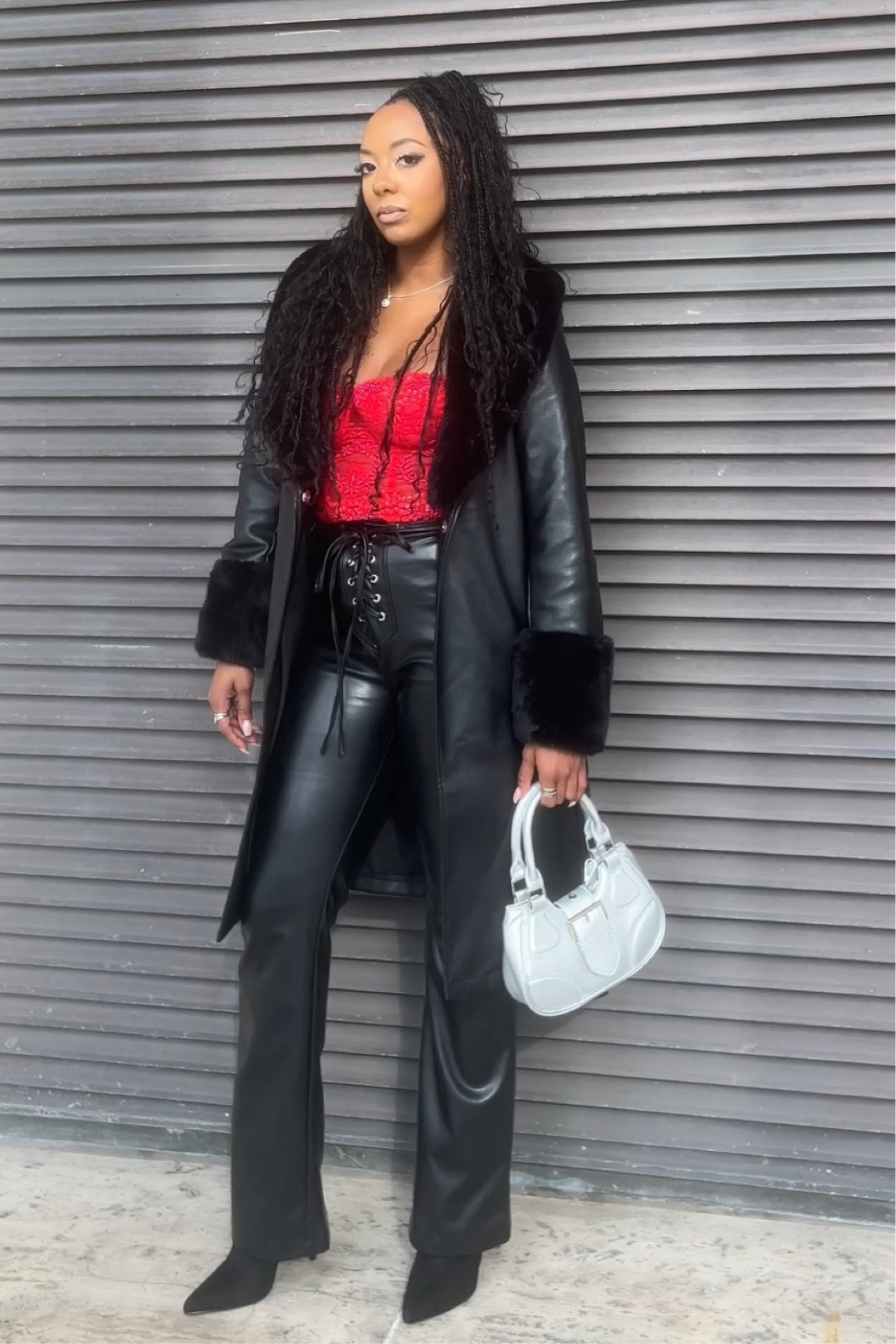 Valentine’s Day outfit inspo. Red corset plus leather pants and leather jacket. 

galentines, brunch outfit, date night outfit 

#LTKstyletip #LTKfindsunder50 #LTKfindsunder100