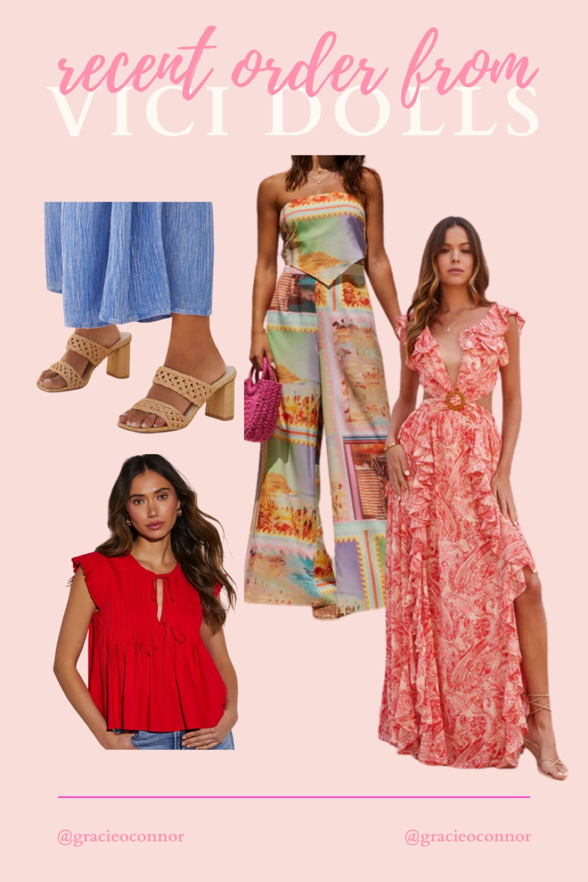 My recent order from Vici dolls, summer ware, summer shoes, spring outfit inspo, summer outfit inspo, summer haul

#LTKfindsunder50 #LTKfindsunder100 #LTKSeasonal