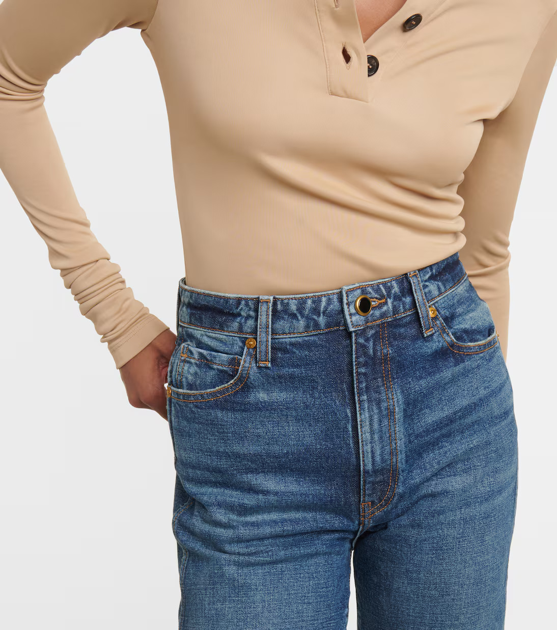 Danielle high-rise straight jeans | Mytheresa (US/CA)