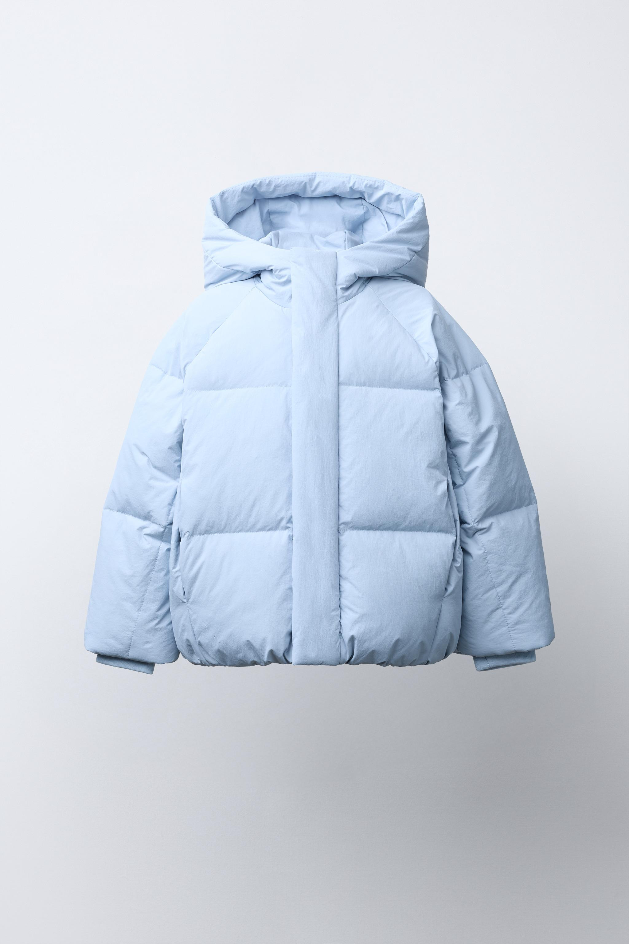 50% FEATHER AND 50% DOWN WATER REPELLENT PUFFER JACKET | Zara US