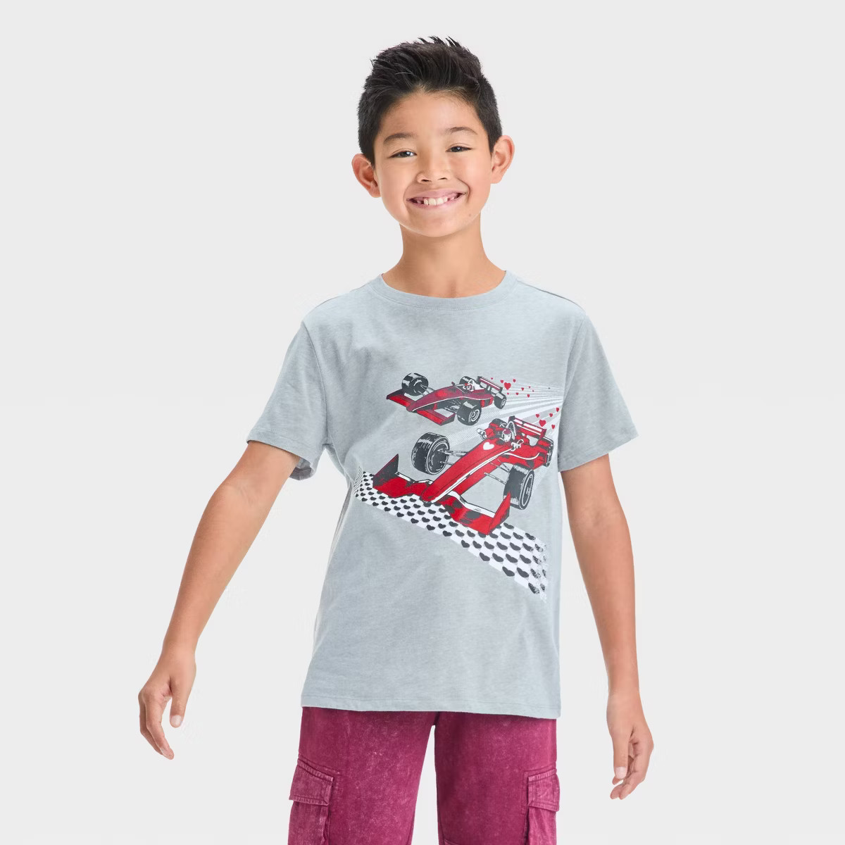 Boys' Short Sleeve Valentine's Day Graphic T-Shirt - Cat & Jack™ | Target