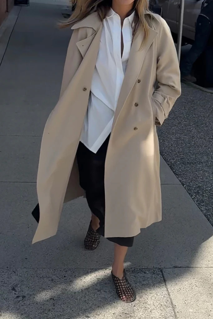 OVERSIZED TRENCH COAT | OAK + FORT