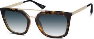 Tortoiseshell Premium Aviator Sunglasses #1130425 | Zenni Optical Eyeglasses | Zenni Optical (US & CA)