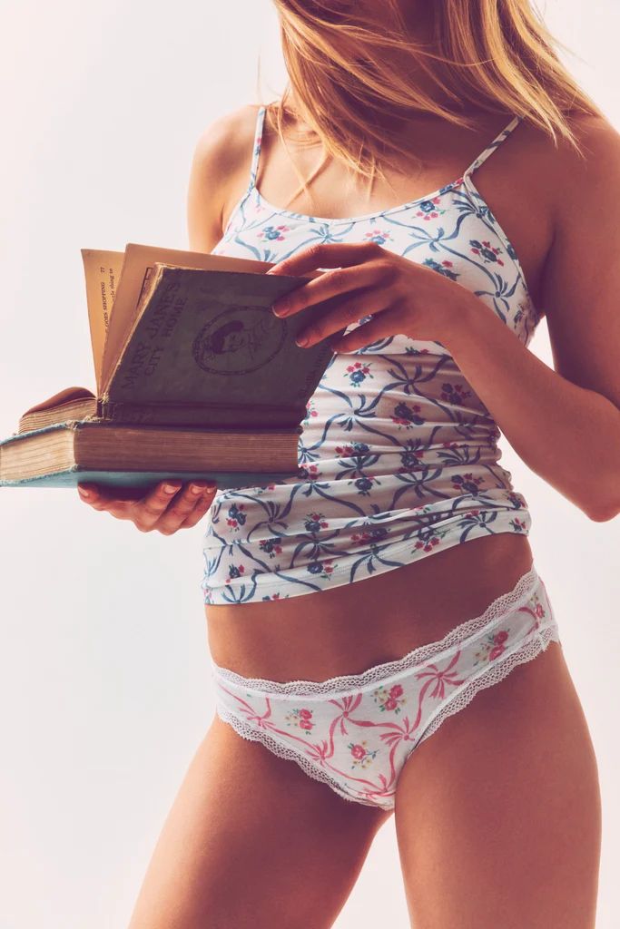 LSF x Stripe & Stare Cami And Underwear Set | LOVESHACKFANCY