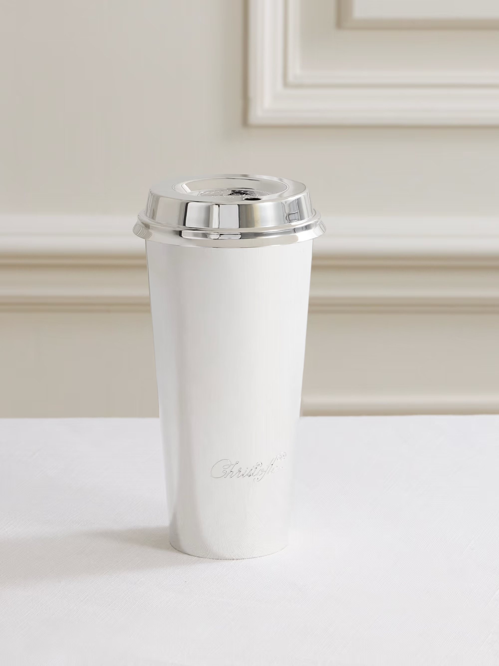Silver-plated travel mug | NET-A-PORTER (US)