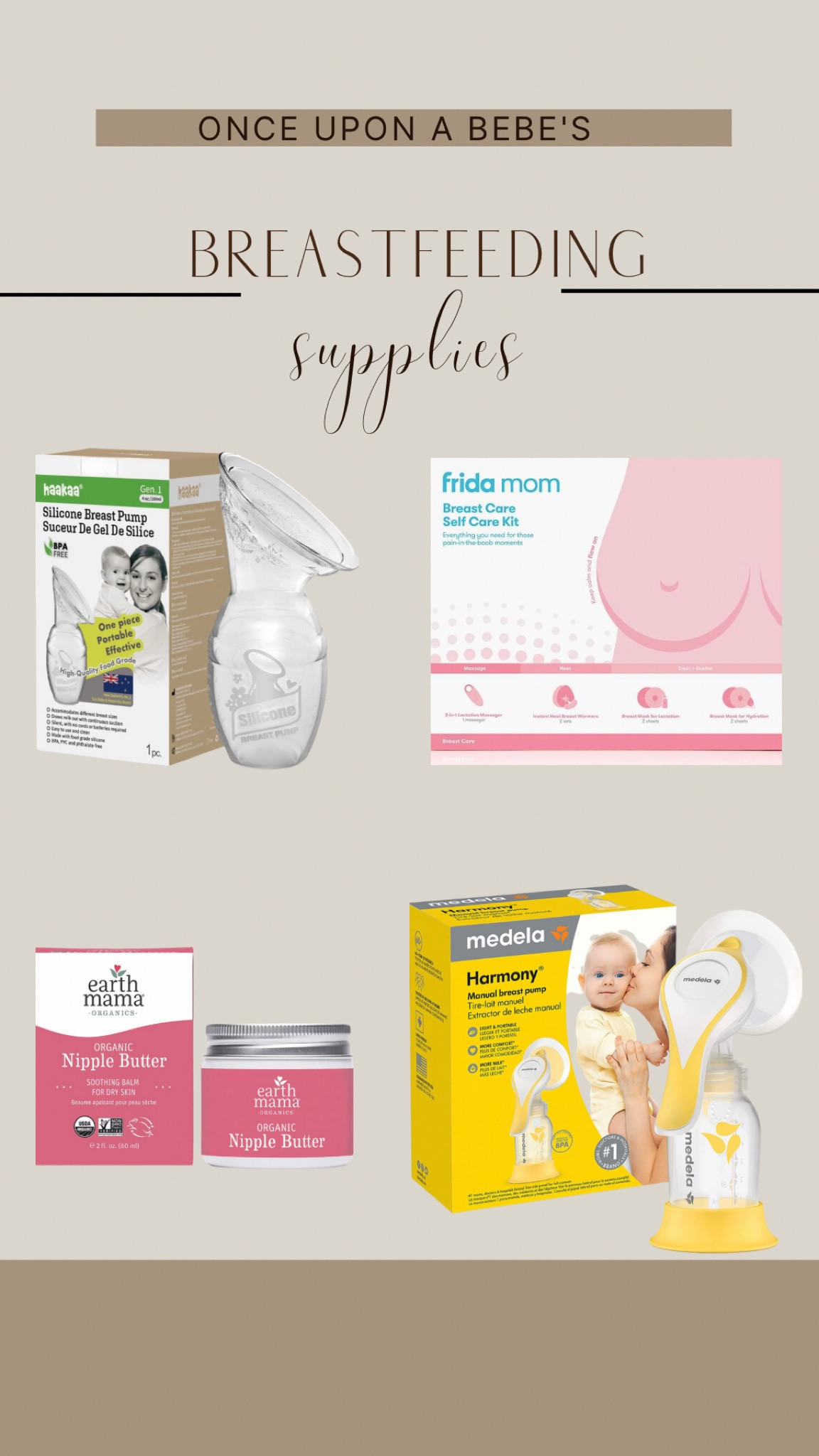 Frida Mom Breast Care Self Care Kit