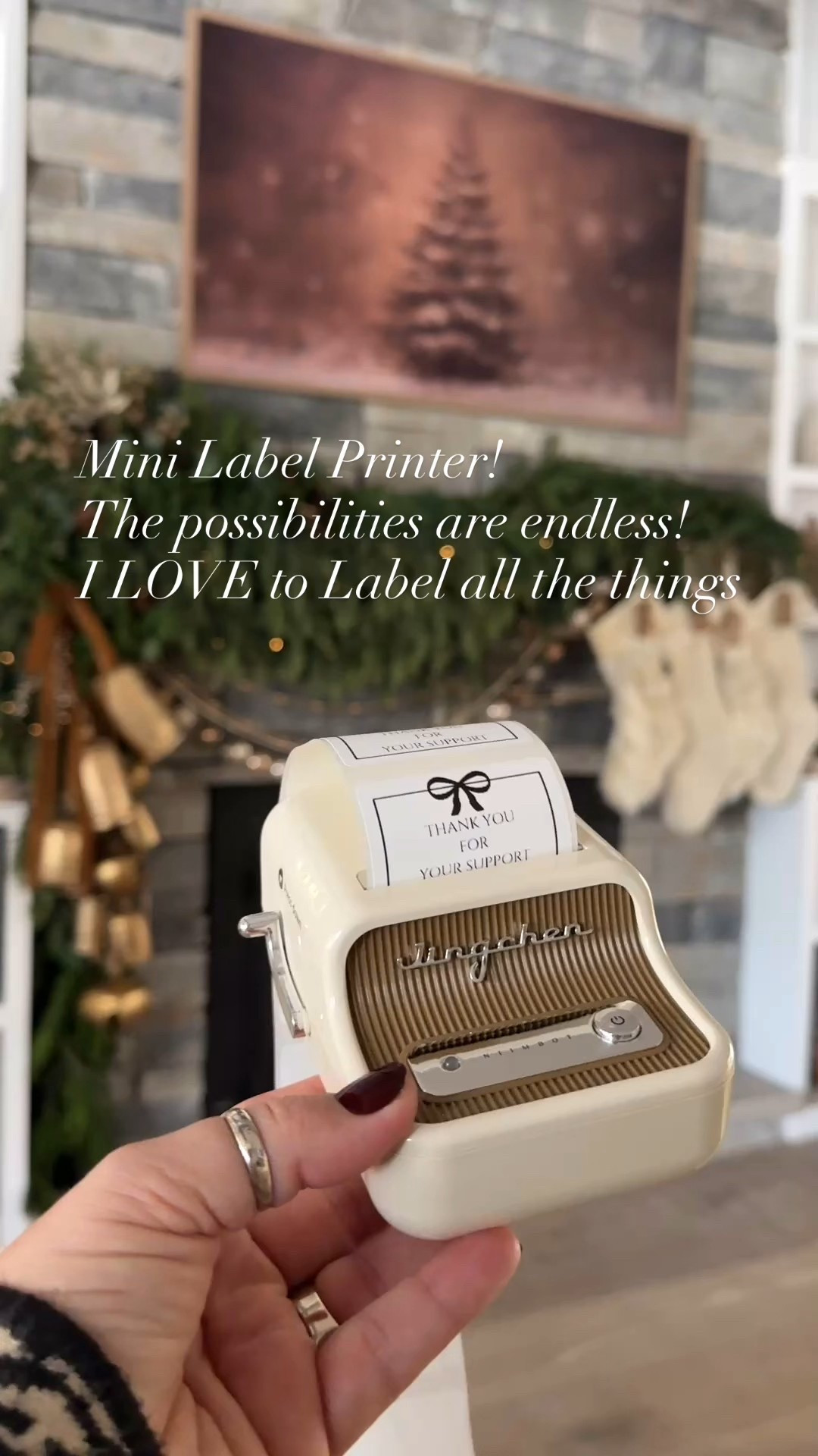 This label maker is so handy!

#LTKdayinmylife #LTKHome #LTKGiftGuide