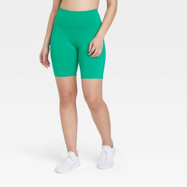 Women's Brushed Sculpt Bike Shorts - All in Motion™ | Target