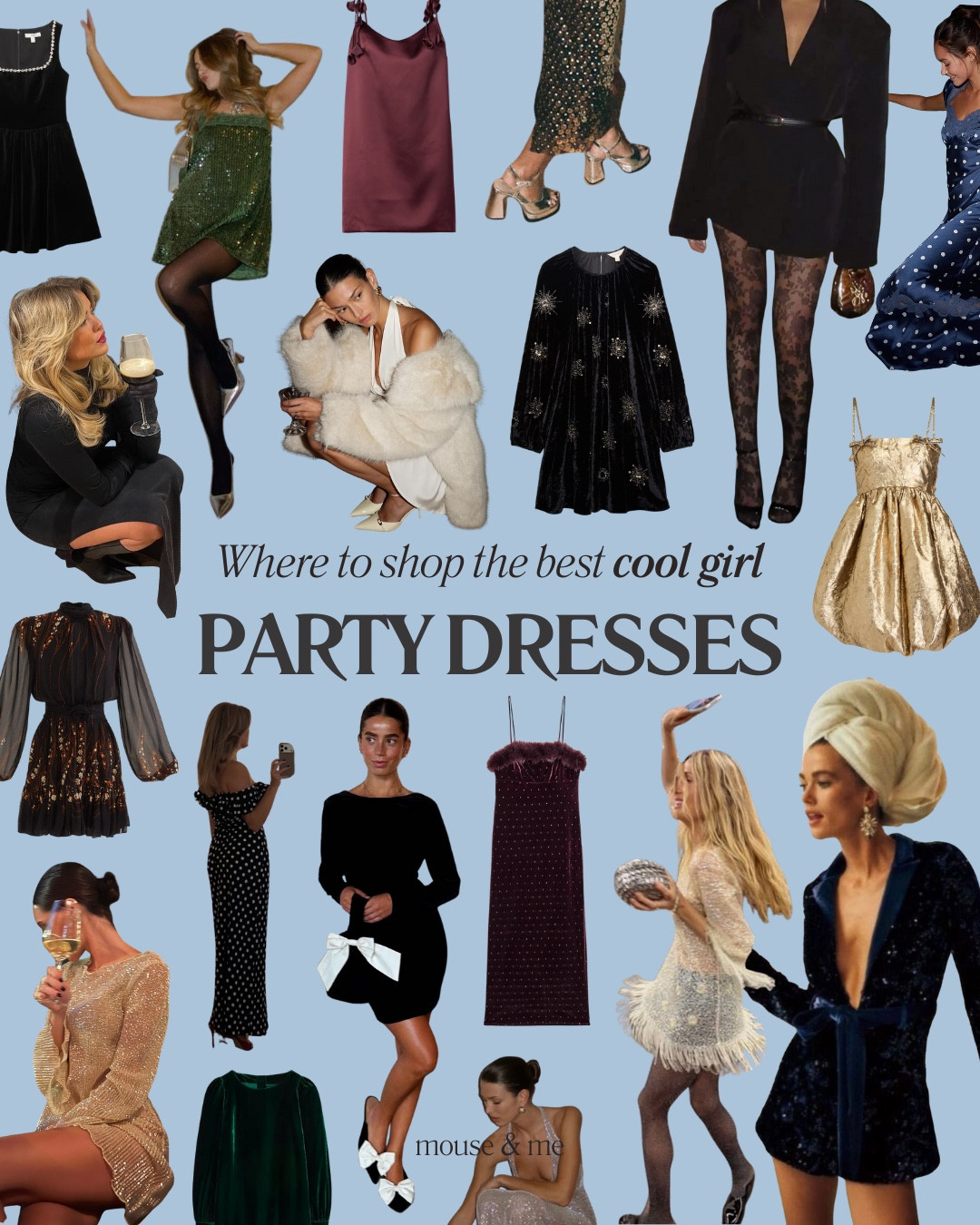We’ve had a gazillion requests for party season dresses & here are some of our sparkly favourites ✨🍸🪩

#partydresses #cocktaildresses #partyoutfits 