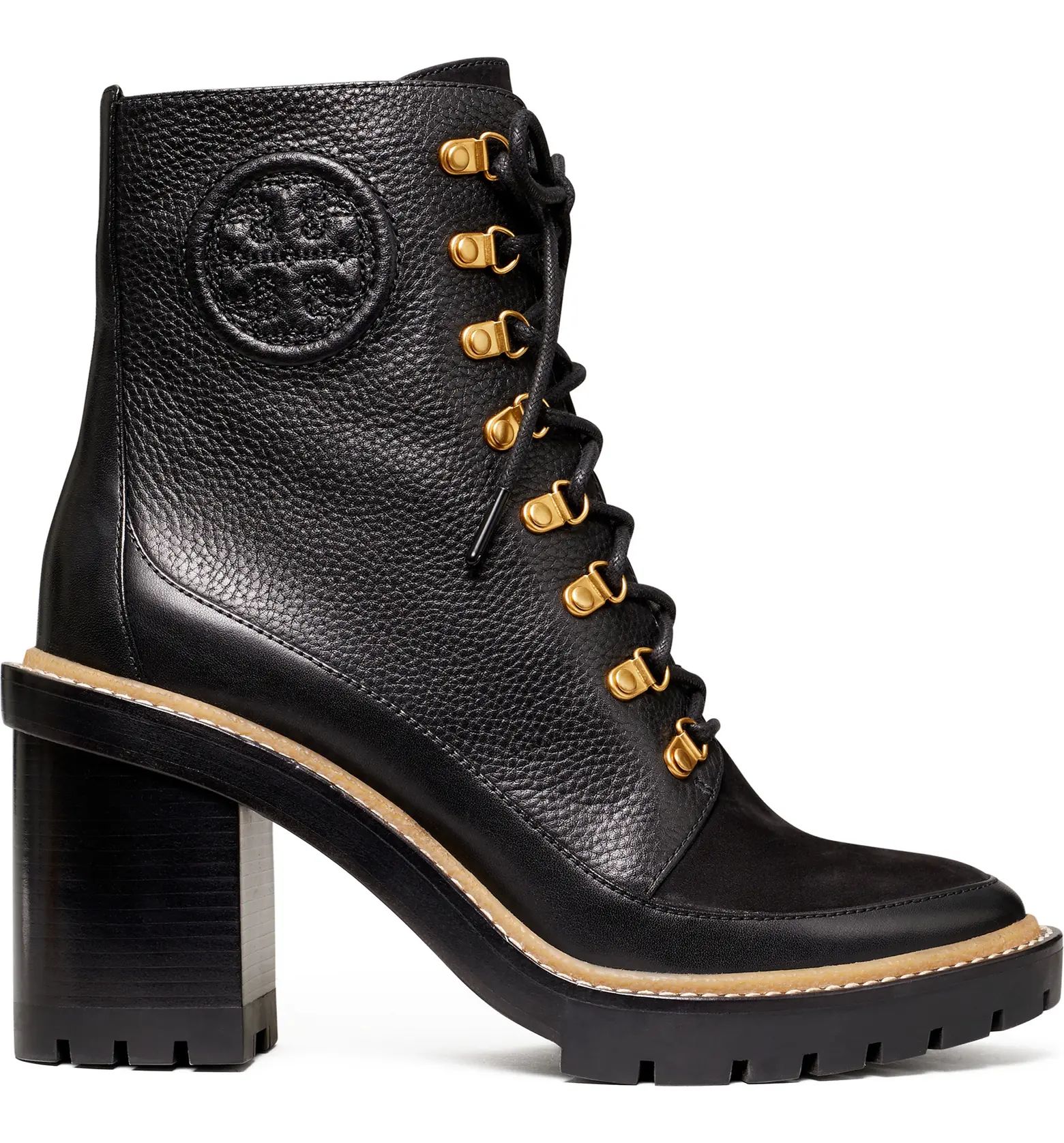 Miller Mixed Materials Lug Sole Boot | Nordstrom