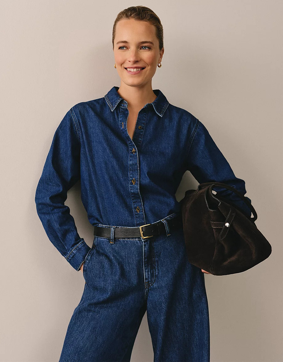 Denim Shirt | The White Company UK & ROW