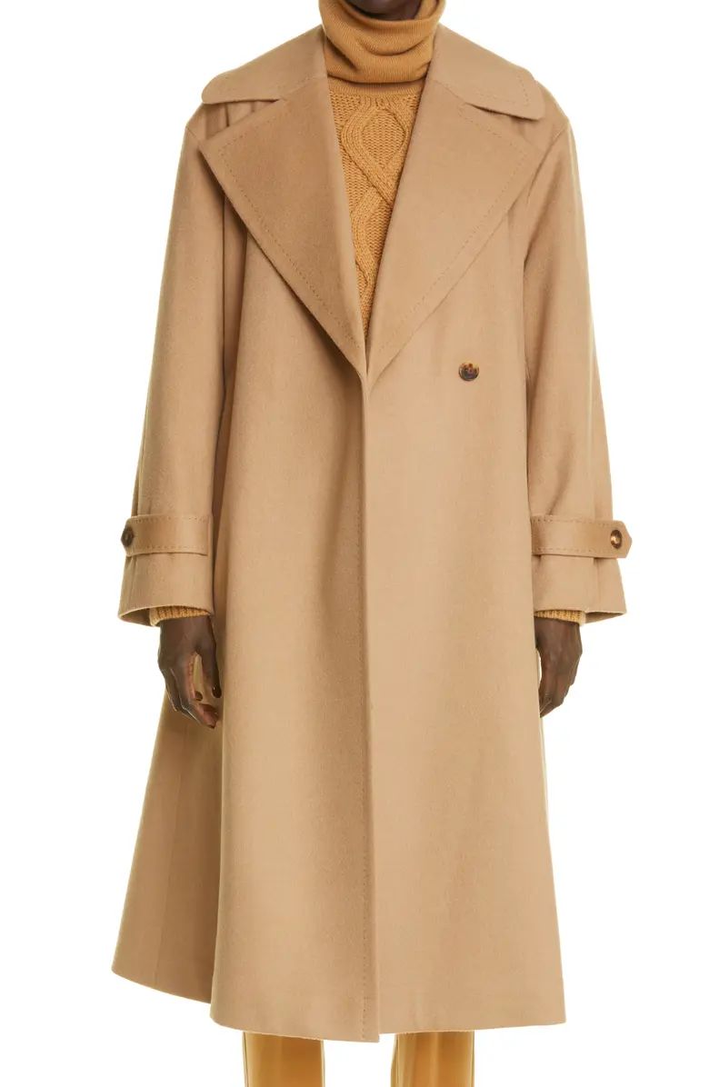 Silas Camel Hair Trench Coat | Nordstrom