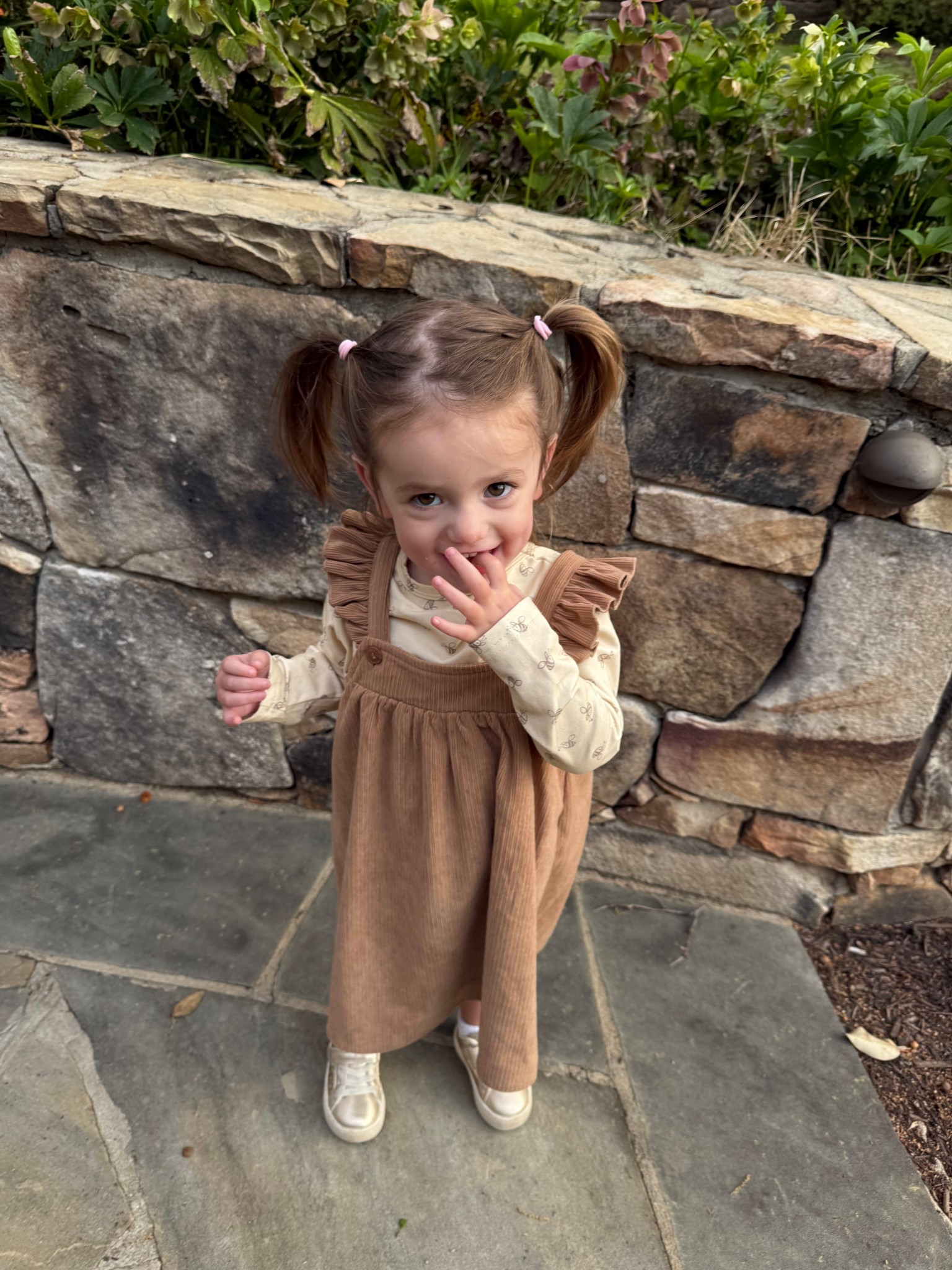 The sweetest little fall outfit for your baby girl 🤍 this cozy pinafore dress layered over the soft bee print tee is perfect for everyday wear or outings. Love how easy it is to mix, match, and style as the weather cools down. Linked this exact look for you in LTK

#ltkfamily #ltkfall #ltkkids #babygirlstyle #toddleroutfits #fallfashionkids #affordablefashion #momlife #kidsfashion #ltkitfinds

#LTKBaby #LTKKids #LTKootd