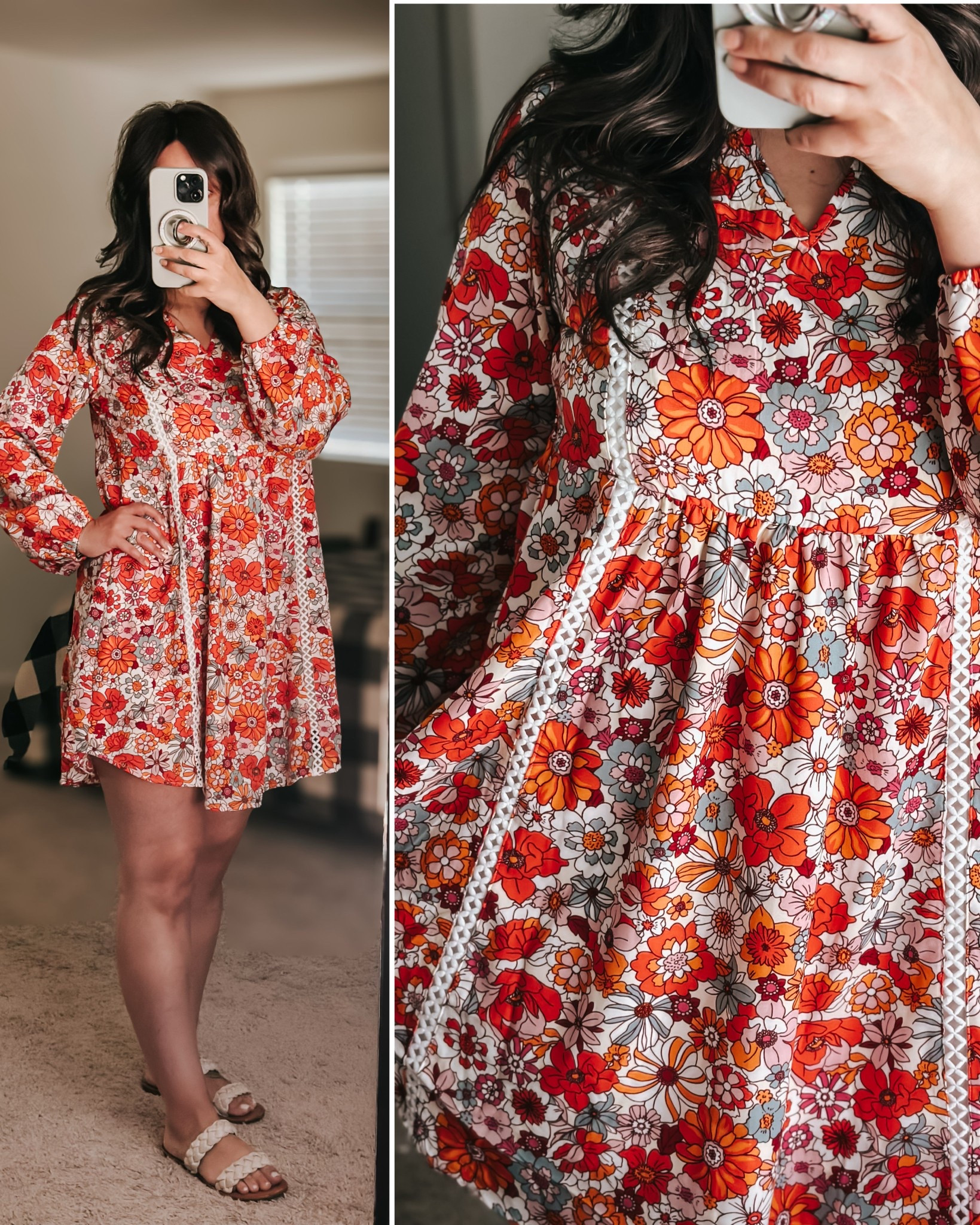 Cute boho/70’s vibe dress for spring or summer!
Dress: Amazon 
Shoes: Target (old) will link similar 

#spring #fashion #summer #dresses 

#LTKSaleAlert #LTKSeasonal #LTKFindsUnder50