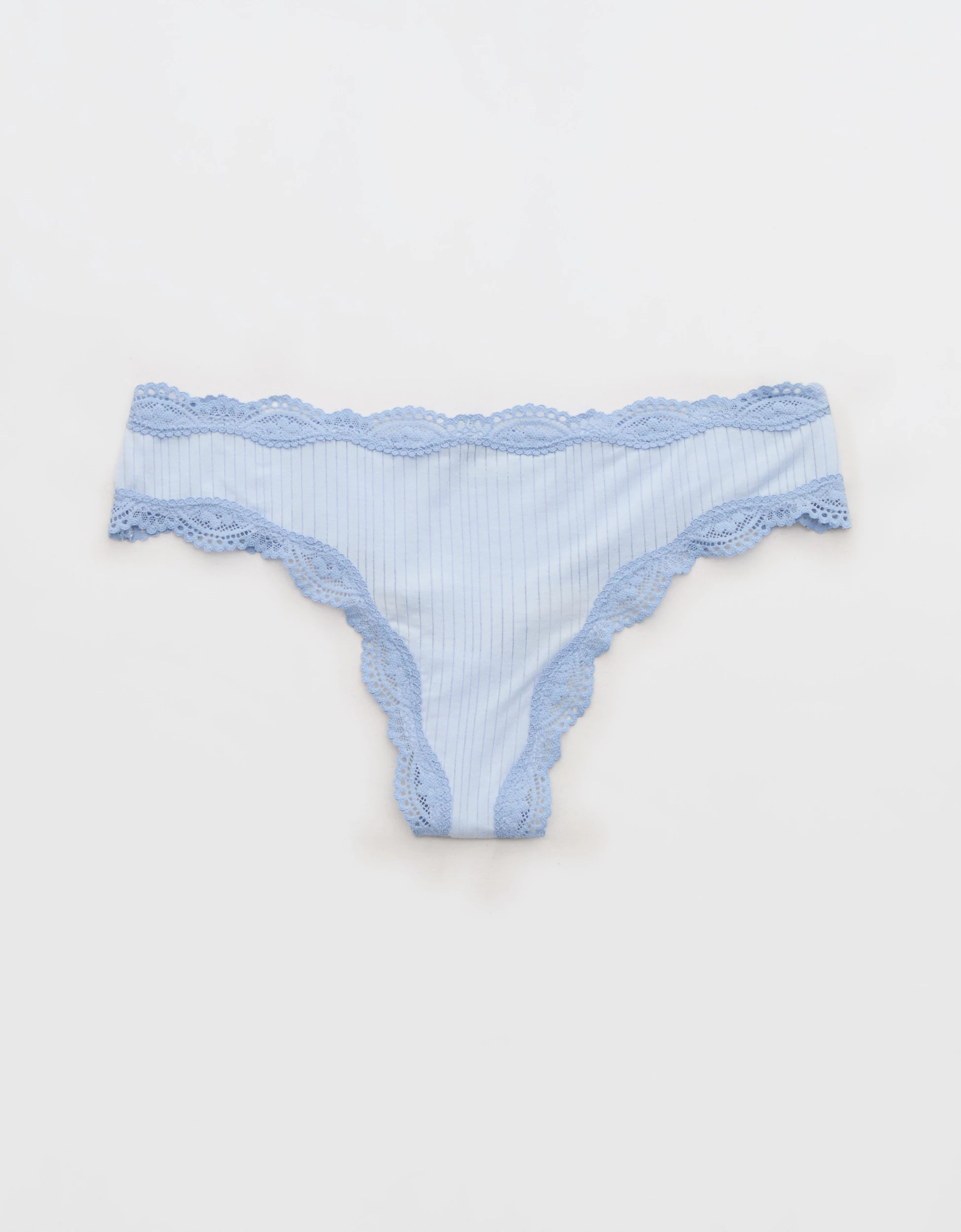 Superchill Modal Lace Thong Underwear | Aerie