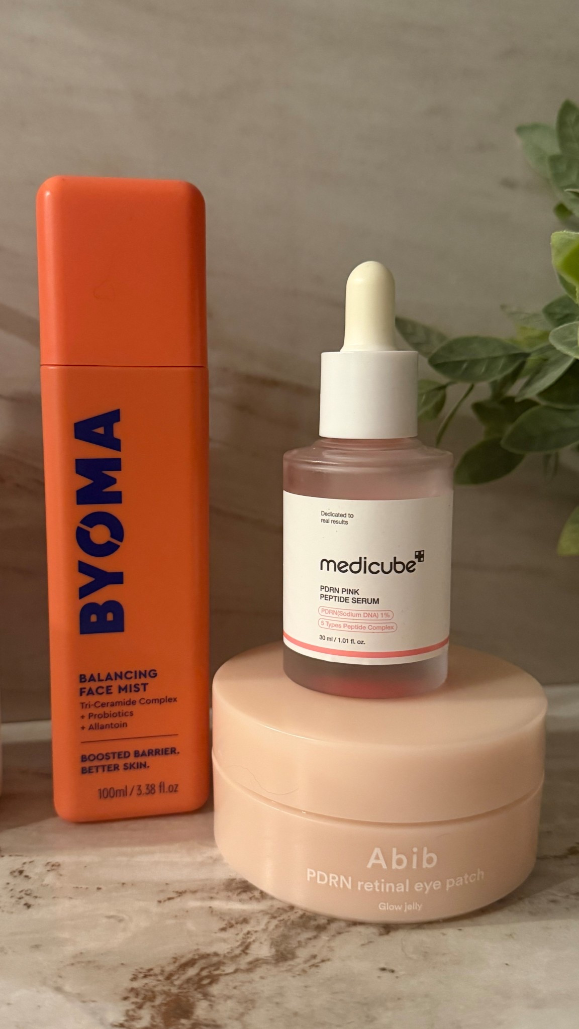 Skincare Empties-

✅ Repurchase forever——
Byoma Balancing Face Mist
Tri-ceramide complex, probiotics, allantoin. Lost count of how many I have bought. Barrier support that actually shows up every single time

❌ Pass—-
Medicube PDRN Pink Peptide Serum
Gave it a real shot. PDRN, 5 types of peptides, sounds great on paper. Did not see a difference on my skin. Not worth the price for me

#LTKBeauty #LTKgrwm #LTKOver40